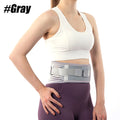 1 attelle pour le bas du dos pour soulager la douleur – Ceinture de soutien lombaire réglable pour sciatique, respirante et stabilisation avec 4 supports en acier