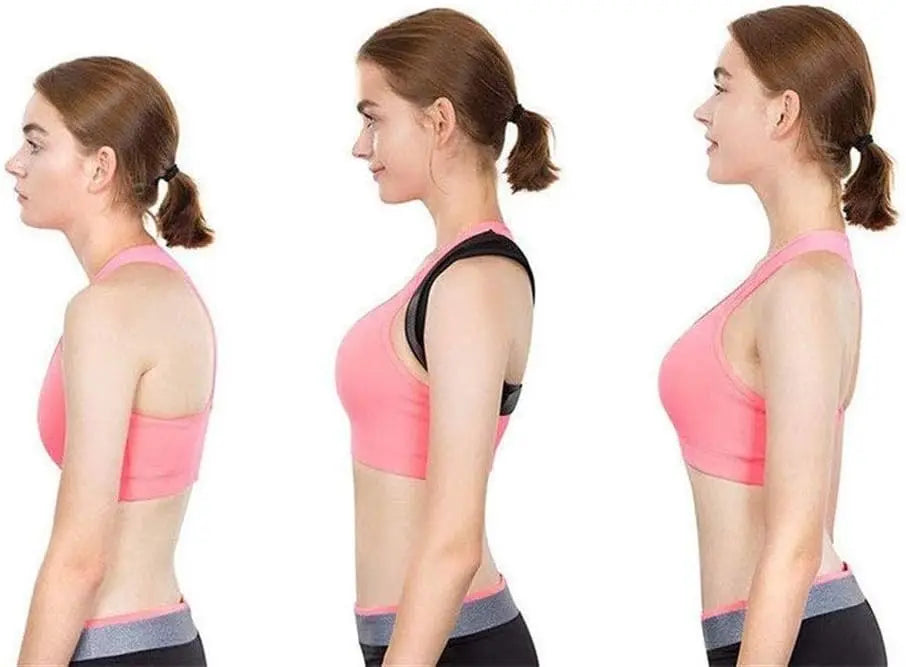 Ceinture de soutien de la clavicule et de la colonne vertébrale, soutien réglable de la posture initiée, remodelez votre corps, orthèse du cou, haut du dos, sport à domicile et au bureau