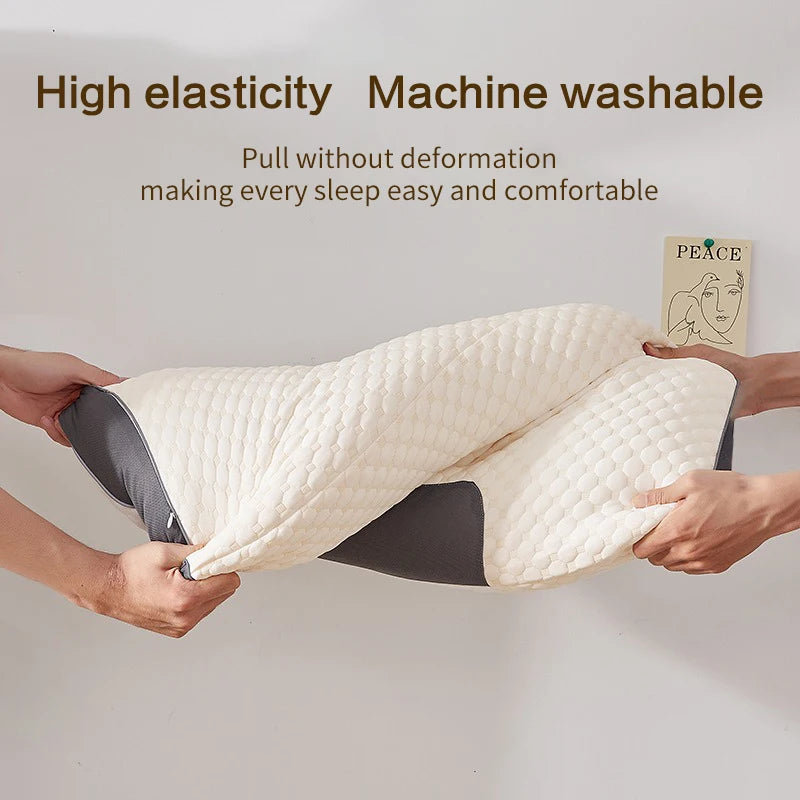 Oreiller cervical pour aider à dormir et protéger le cou, orthopédique domestique en Fiber de soja, oreiller de Massage SPA pour dormir, nouveau