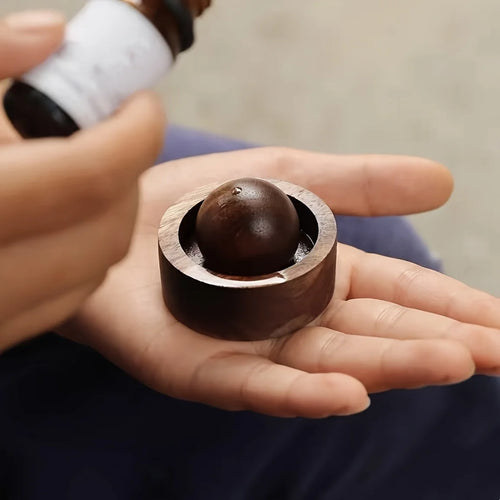 Diffuseur d'huiles essentielles pour voiture et maison – Mini diffuseur de parfum naturel mignon en bois adapté à la chambre à coucher, au salon et à la salle de bain